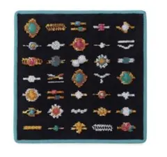 フェイラー　シンス　ハンカチ　FEILER 指輪　ジュエリー　リング　柄