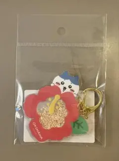 ちいかわ　シーサーのおみやげやさん　シャカシャカキーホルダー　ハチワレ