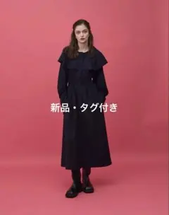 タグ付き】PINUE ラッフルシャツワンピース（WHITE）Mサイズ - メルカリ