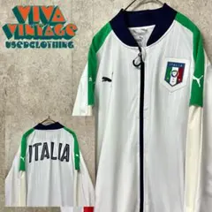 レア【古着】プーマ イタリア代表 刺繍トラックジャケット メンズXL