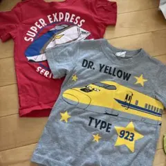 ドクターイエロー・新幹線Tシャツセット 110