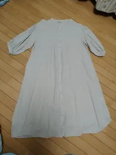 サマンサモスモス ロングシャツワンピース ベージュのサムネイル