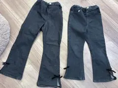 petit main デニム 120 110セット