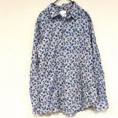 Christian Dior CD ロゴボタン花柄 長袖オープンシャツ - メルカリ