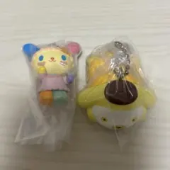 サンリオ GRWM マスコットキーホルダー ウサハナ ポムポムプリン