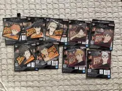 一番くじ ハイキュー 最強の挑戦者 H賞 ラバーチャーム9種 コンプリート