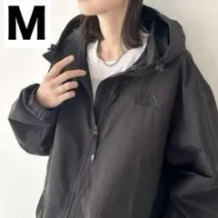 ❗️ラスト1点　韓国　ノースフェイス　M ナイロン　フード付き　黒　新品　パーカー