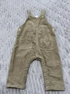 H&M コーデュロイロンパース 80