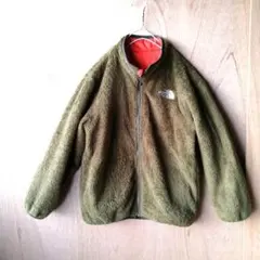 美品ノースフェイス　リバーシブルコージージャケット　シェルパフリース　140