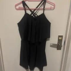 ブラックワンピース 水着 ラッシュガード 2着セット