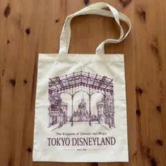 東京ディズニーランド トートバッグ ワールドバザール アート柄 パーク限定