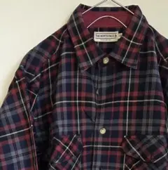 THE NORTH FACE チェック柄ネルシャツ ヴィンテージ