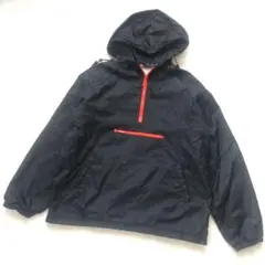 ヤッケ　作業用　ナイロンジャケット　アウター　ブラック