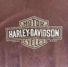 90s HARLEY-DAVIDSON ダークパープル Tシャツ