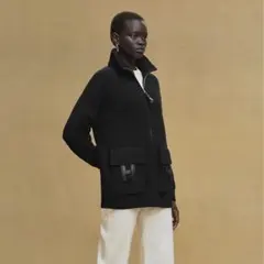 エルメス ニット Hポケット ウール サイズ36HERMES アウタージャケット 