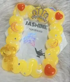 ホイップデコ トレカケース トレカ 黄色 オレンジ 推しカラー ちゅるん