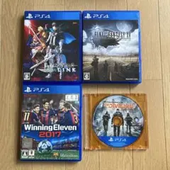 FF15、ウイニングイレブン2017、Fate、ディビジョンPS4