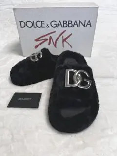A15812 ほぼ未使用 ドルチェ&ガッバーナ グルカサンダル 8.5 ドルチェ&ガッバーナ ドルガバ DOLCE&GABBANA サンダル