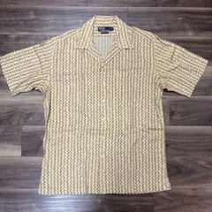 美品 90s ラルフローレン 開襟シャツ M ヴィンテージ レーヨン 半袖シャツ