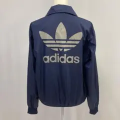 80s adidas 西ドイツ デサント ナイロンジャケット トレフォイル M