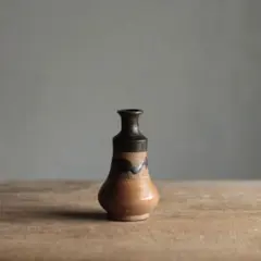 中国 清朝 中期 花瓶一対 窓絵鮎 鯉 アンティーク 骨董 古美術 鯉一対
