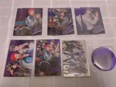 ヒプノシスマイク 波羅夷空却 四十物十四 天国獄 カード 缶バッジ