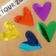 Japonismコンサート ハート銀テ5色セット