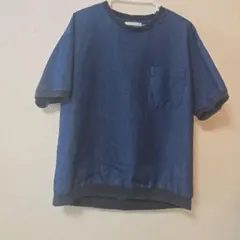 DISOVERED ダークブルー 半袖シャツのサムネイル