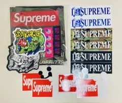 Supreme ステッカーセット　ランドリーバック　ノベルティー　laundry