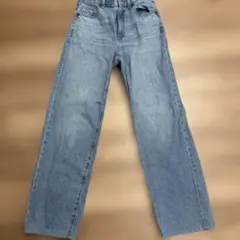 GU ハイライズストレートジーンズ M 丈長め 裾上げ済み