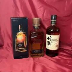 未開封 ニッカ ウイスキー 竹鶴ピュアモルト 50ml 10本 旧ラベル 終売