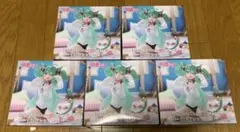 Desktop Cute 初音ミク　猫耳Tシャツver. フィギュア　5個