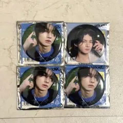 aoen 輝 HIKARU ヒカル 缶バッジ 青い太陽 秒で落ちた