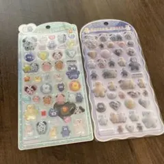 モジョジョジョ うるちゅるポップシール コットンパフィシール