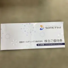 相鉄ホールディングス株主優待券のサムネイル