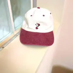 PEANUTS キャップ （スヌーピーの刺繍）のサムネイル