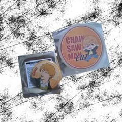 チェンソーマン　レゼ編　コラボカフェ　デンジ　缶バッチ　コースター