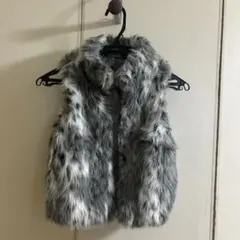 ザラ　キッズ　Zara Kids フェイクファーベスト