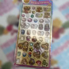 なっとうちゃん うるちゅるポップシール うるちゅる クラックス なっとう