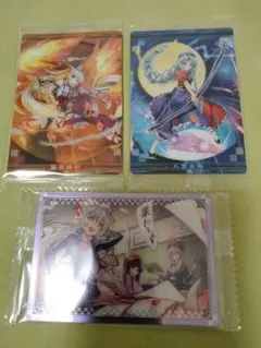 東方 LostWord ウエハース 2 妹紅 永琳 輝夜 慧音