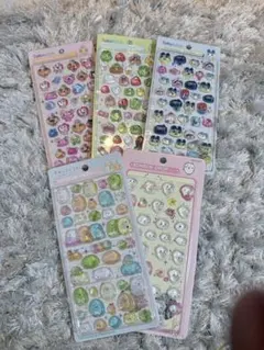 たまごっち　ちいかわ　すみっこボンボンドロップシール5枚セット　送料無料