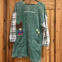 くまのがっこう　エプロン　割烹着　すてきな先生