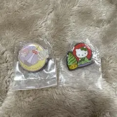 サンリオキャラクター ご当地ピンズコレクション 京都限定 2点セット