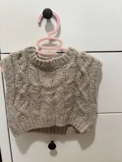 ワンピース　ニットベスト