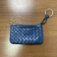 BOTTEGA VENETA キーリング付き コインケース イントレチャート