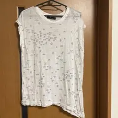 DIESEL ノースリーブ Tシャツ ホワイト
