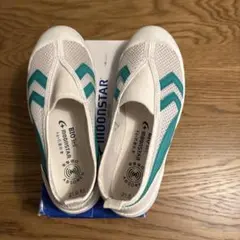 ほぼ未使用　Moonstar BIOrel 210 EE ホワイト/ターコイズ