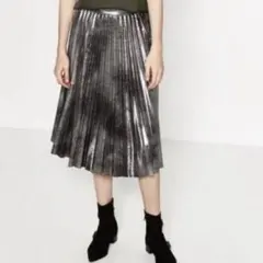 プリーツスカート　アコーディオンスカート