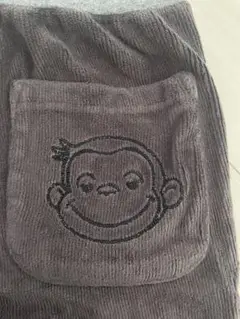 美品　petit main 120cm おさるのジョージ　長ズボン　プティマイン