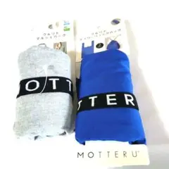 MOTTERU エコバッグセット グレー ブルー